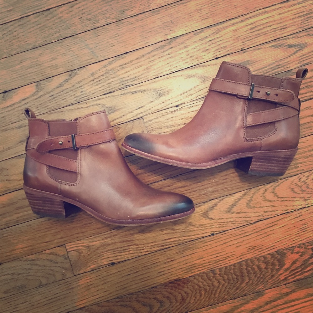 Sam Edelman Leather Booties